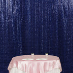 4ft x 9ft Sequin Backdrop Photography - Royal Blue