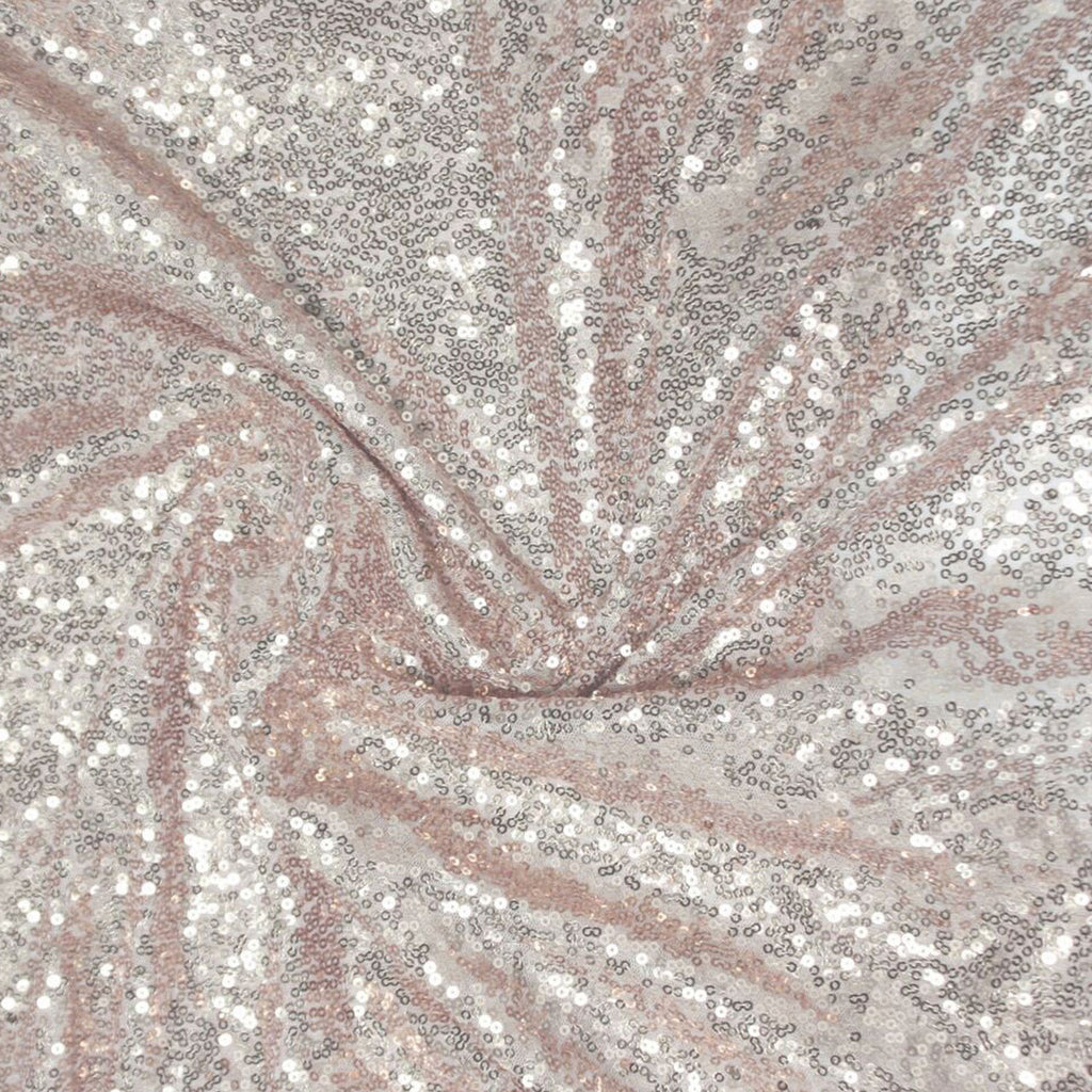 4ft x 9ft Sequin Backdrop Photography - Rose Gold