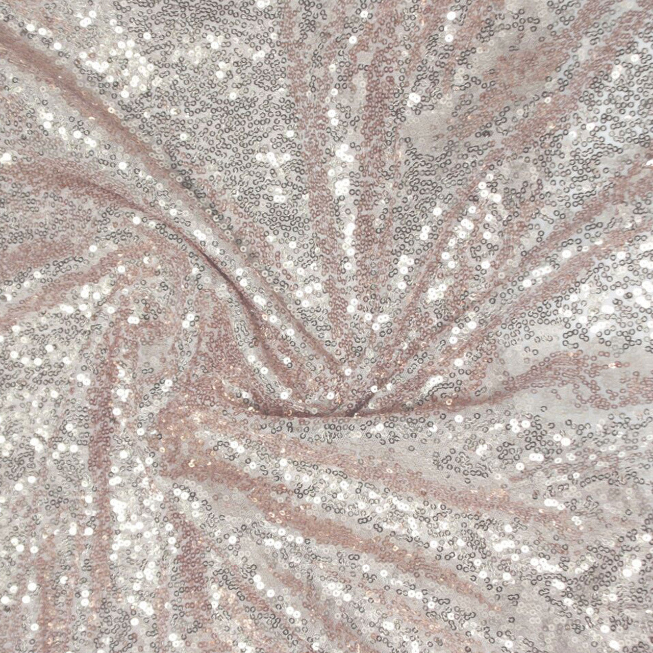 4ft x 9ft Sequin Backdrop Photography - Rose Gold