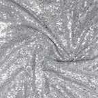 4ft x 9ft (1.3m x 3m) Sequin Backdrop Photography - Silver
