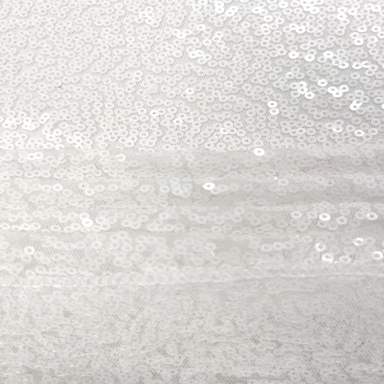 4ft x 9ft Sequin Backdrop Photography - White
