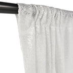 4ft x 9ft Sequin Backdrop Photography - White