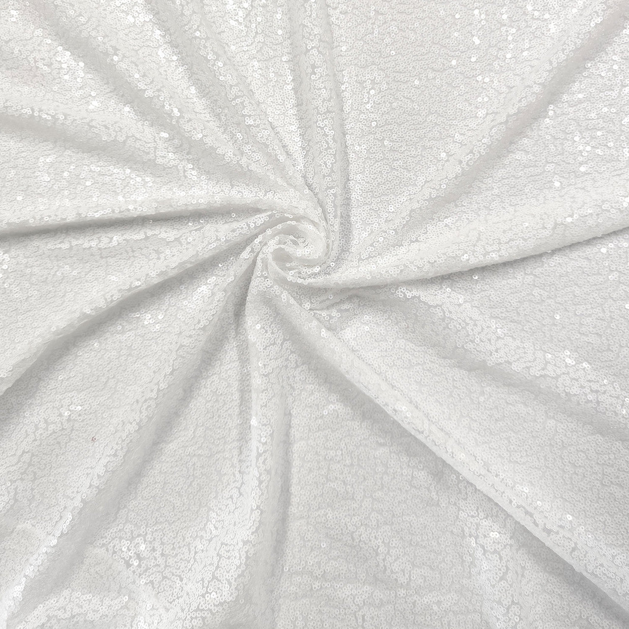 4ft x 9ft Sequin Backdrop Photography - White