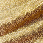 Glitter Sequin Tablecloth Overlay - Gold