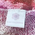 Glitter Round Sequin Sparkly Tablecloth - Rainbow