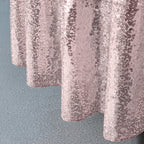 Sequin Sparkly Square Tablecloth - Blush Pink
