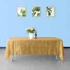 Sequin Rectangle Sparkly Tablecloth - Gold