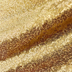 Sequin Rectangle Sparkly Tablecloth - Gold