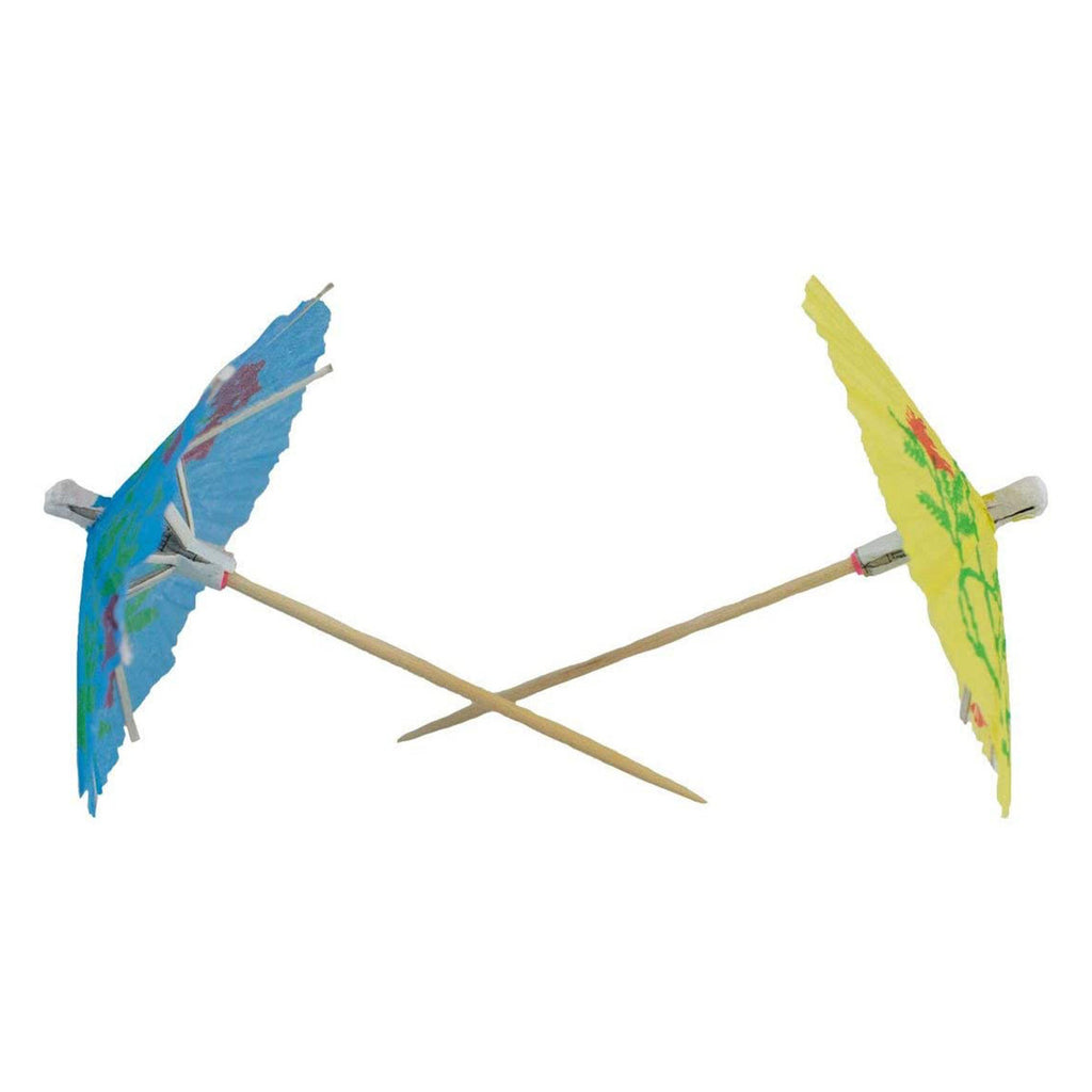 Colourful Paper Cocktail Umbrellas
