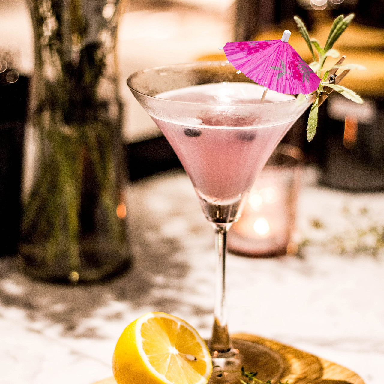 Colourful Paper Cocktail Umbrellas