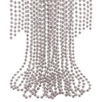 Christmas Bead Chain Garland - Silver