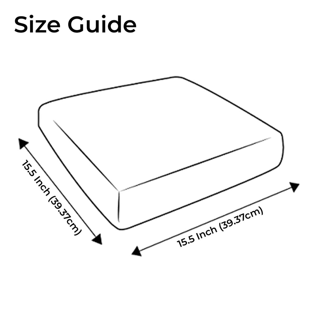 Spandex Seat Pad Cover  - Navy