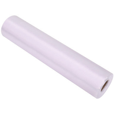 Satin Roll - White