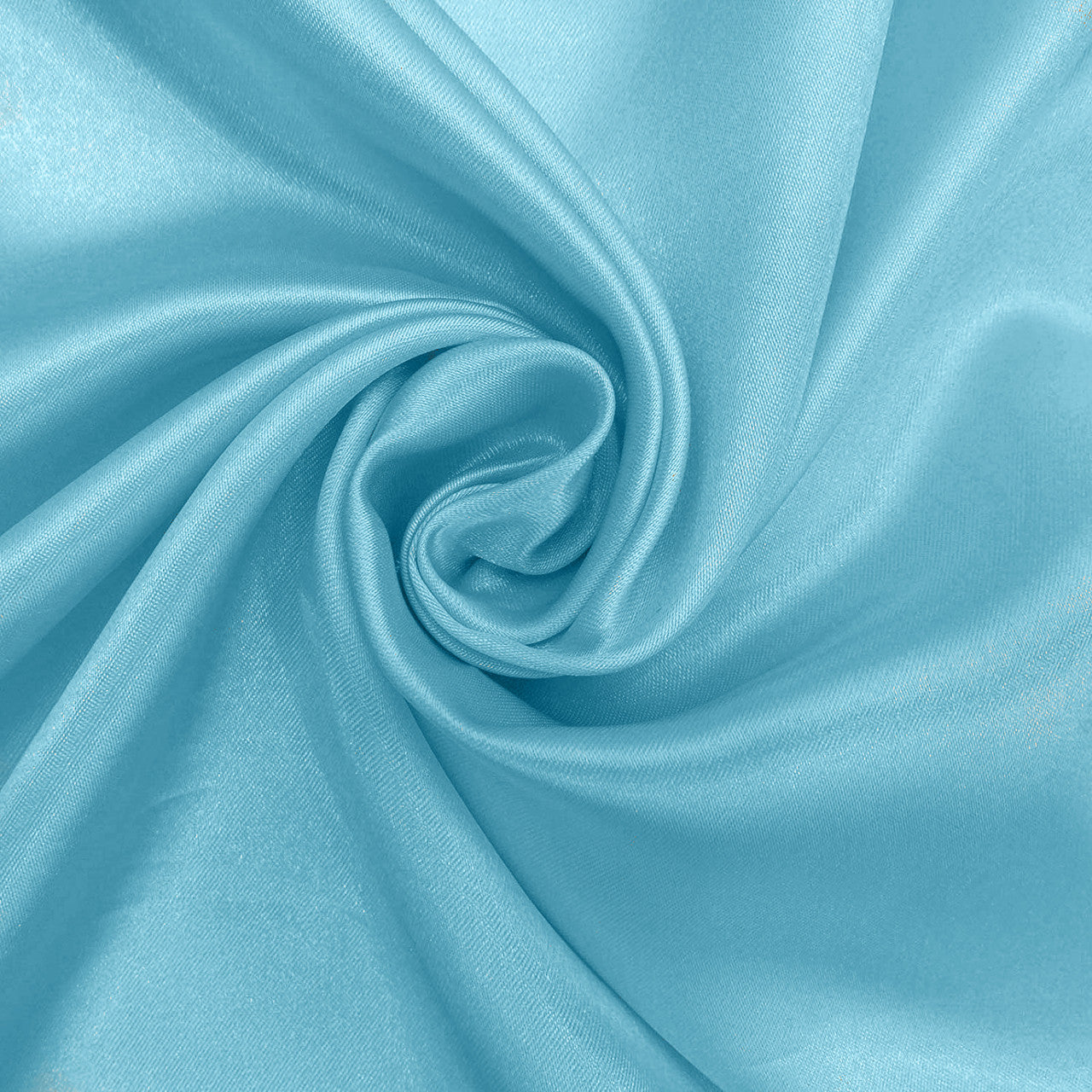 Plastic Table Cloth And Baby Blue Runner Set - 2Pcs