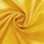 Plastic Table Cloth And Gold Satin Runner Set - 2Pcs