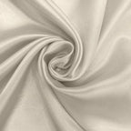 Plastic Table Cloth And Ivory Satin Runner Set - 2Pcs