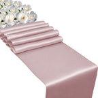 Satin Table Runner - Rose Gold (11" x 108")