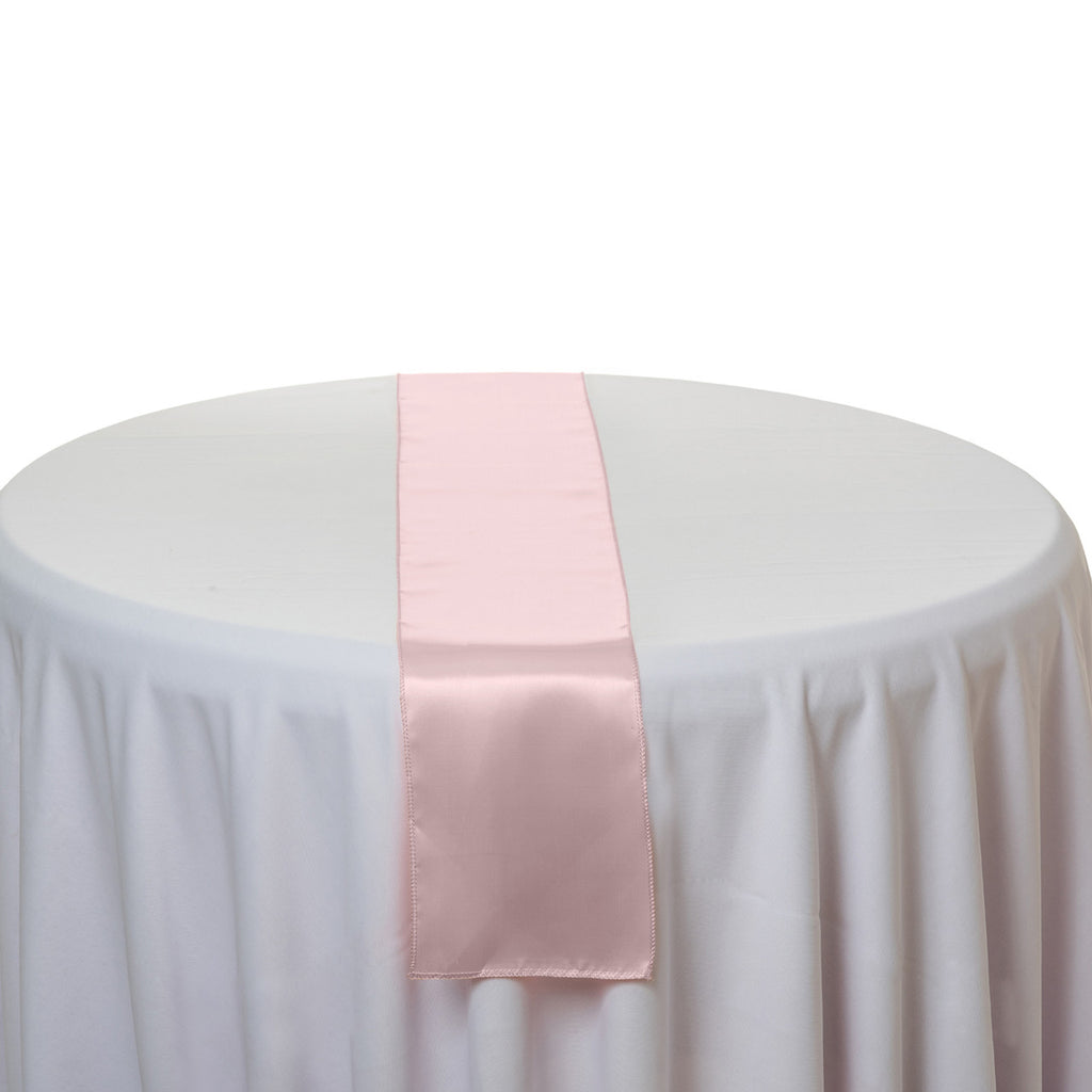 Satin Table Runner - Rose Gold (11" x 108")