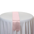 Satin Table Runner - Rose Gold (11" x 108")