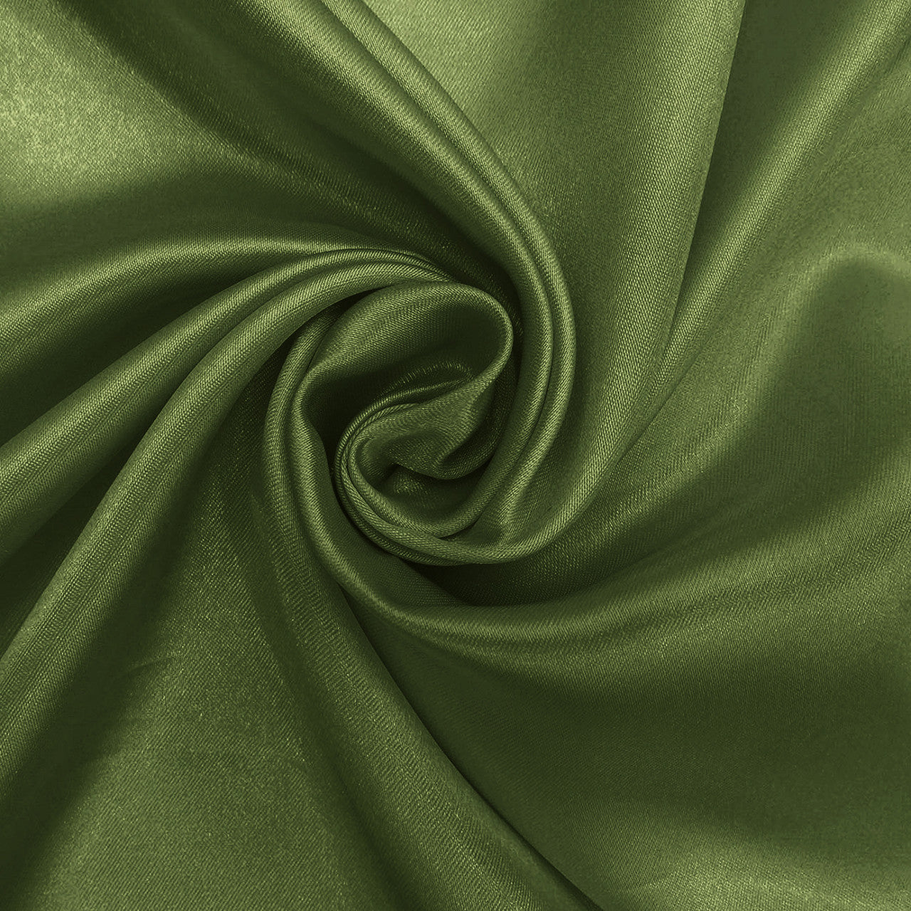 Plastic Tablecloth and Satin Table Runner Set - White & Sage Green