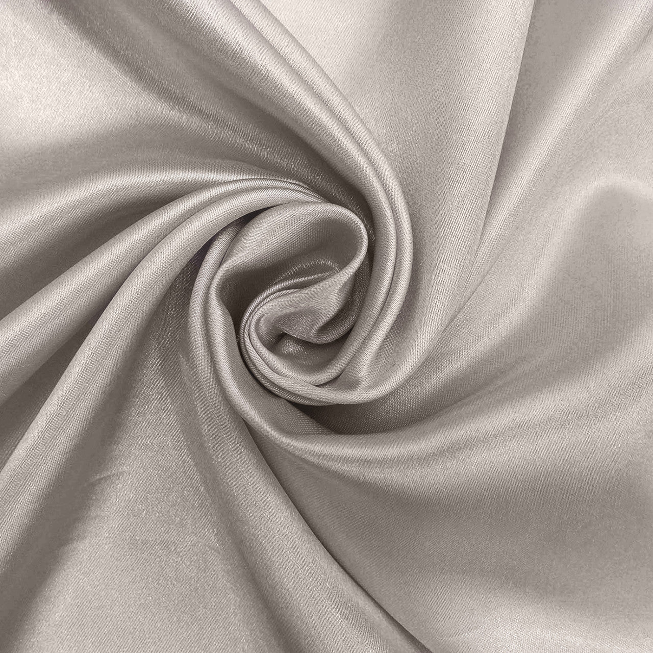 Plastic Table Cloth And Silver Satin Runner Set - 2Pcs