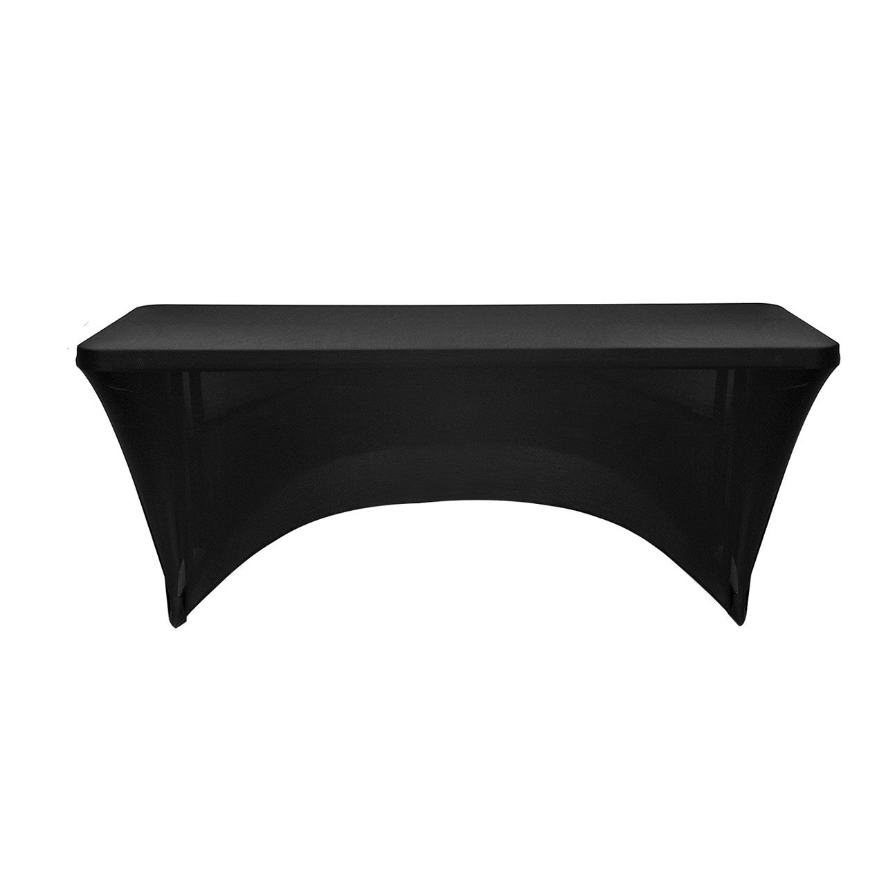 Rectangular Spandex Tablecloth - Black