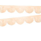 3m Ice Silk Detachable Swag for Photography Backdrop - Rose Gol