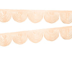 3m Ice Silk Detachable Swag for Photography Backdrop - Rose Gol