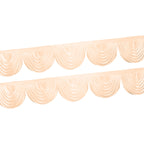 3m Ice Silk Detachable Swag for Photography Backdrop - Rose Gol