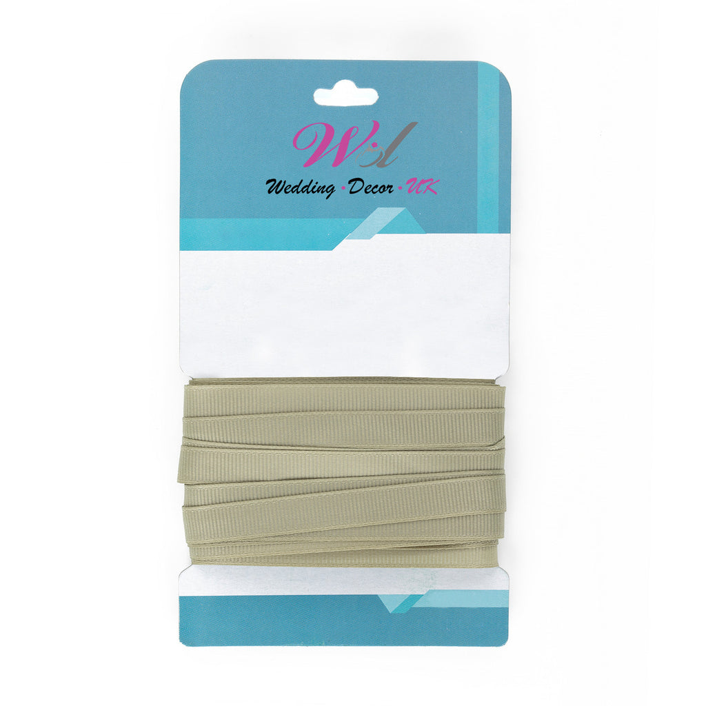 Double Sided Grosgrain Ribbon - Sage