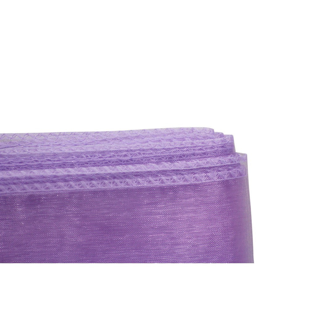 22cm x 280cm Organza Chair Sash - Light Purple (Pack of 10)