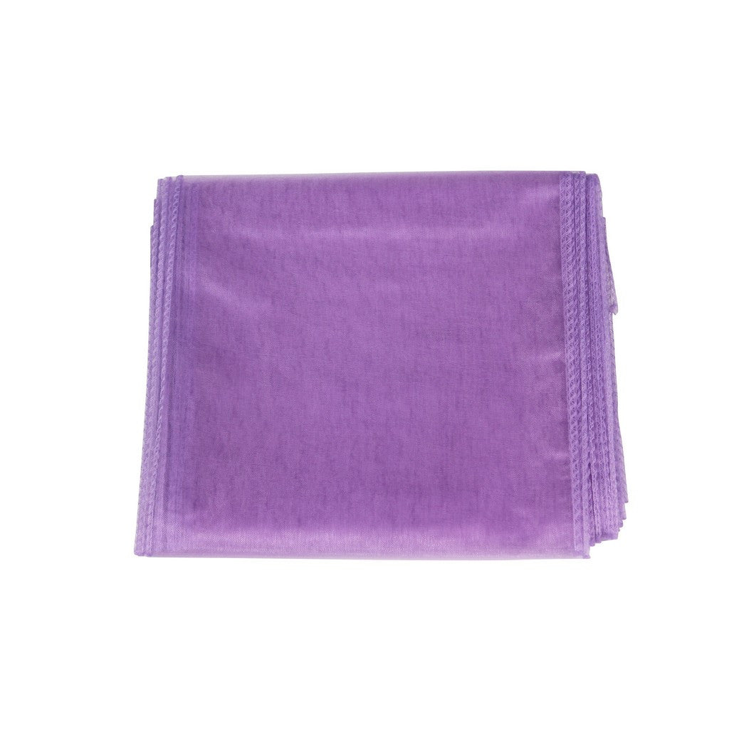 22cm x 280cm Organza Chair Sash - Light Purple (Pack of 10)