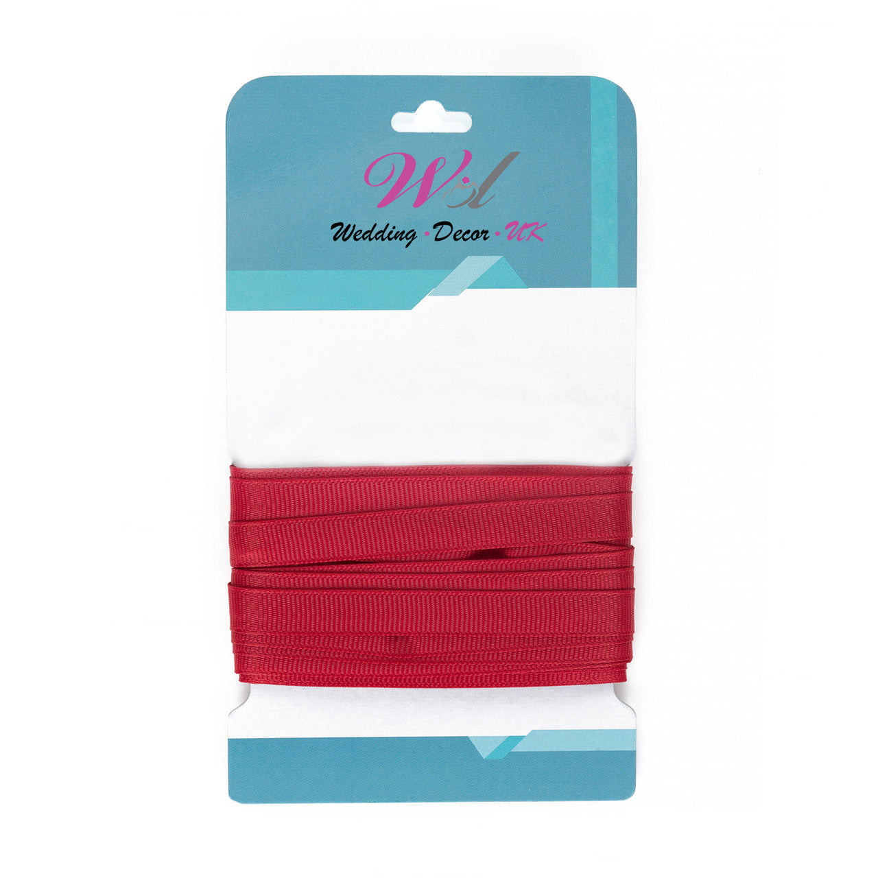 Double Sided Grosgrain Ribbon - Scarlet