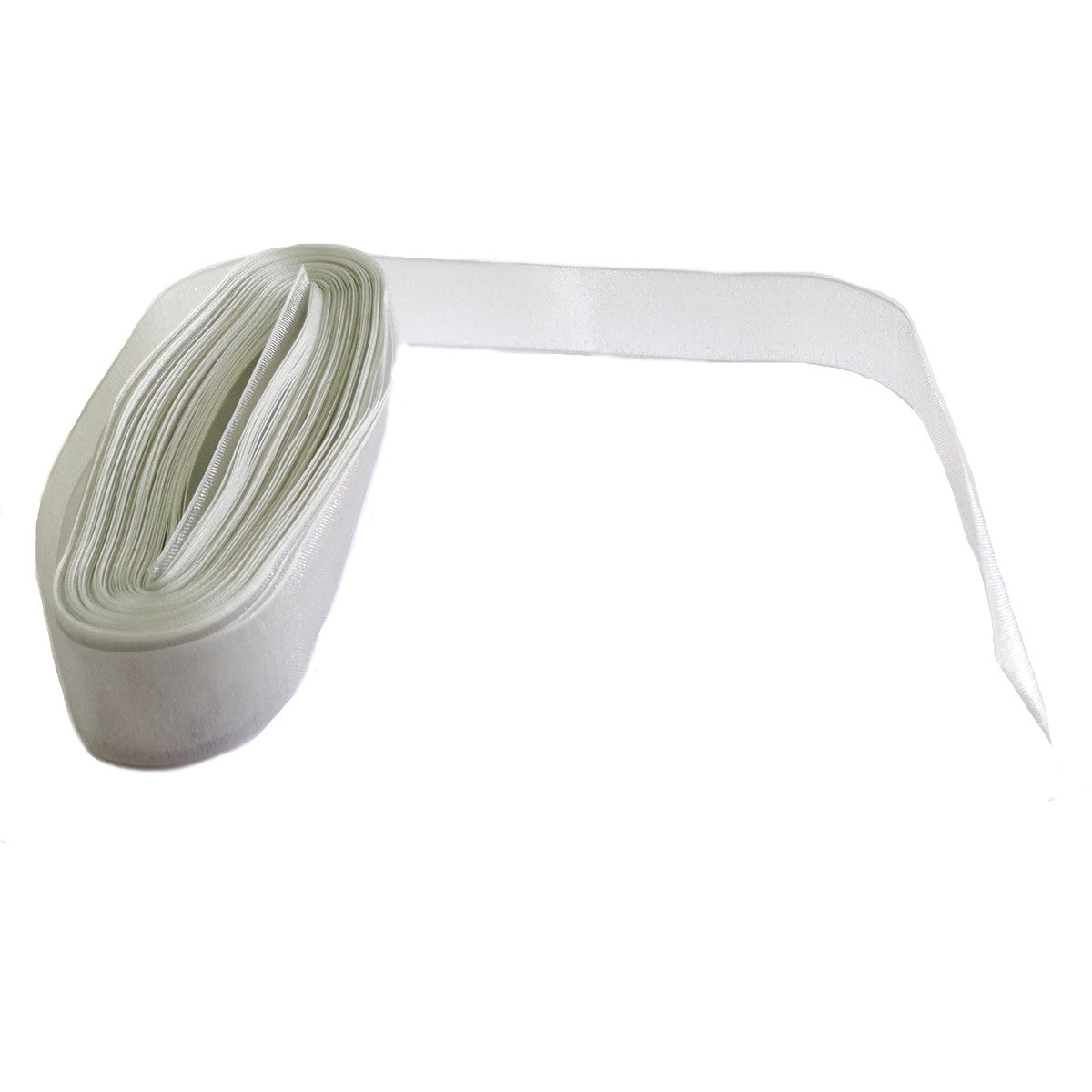 Organza Ribbon in Shell Grey