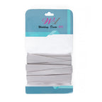 Double Sided Grosgrain Ribbon - Silver