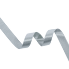 Double Sided Satin Ribbon - Silver