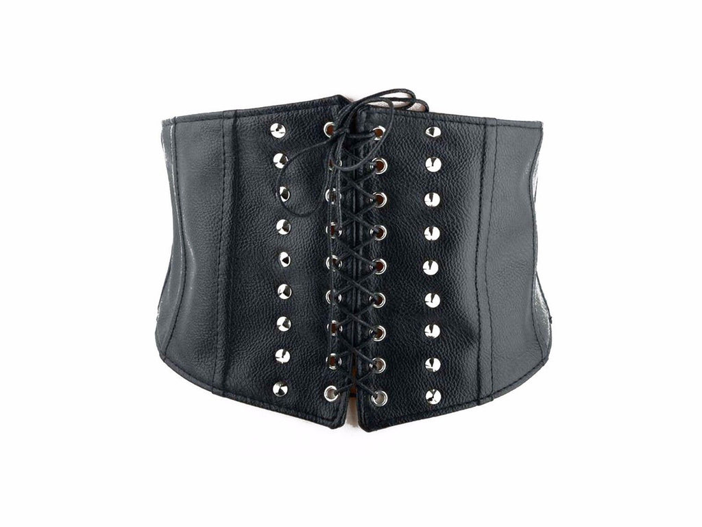 Stud Corset - Black