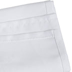130GSM Square Polyester Tablecloth - White