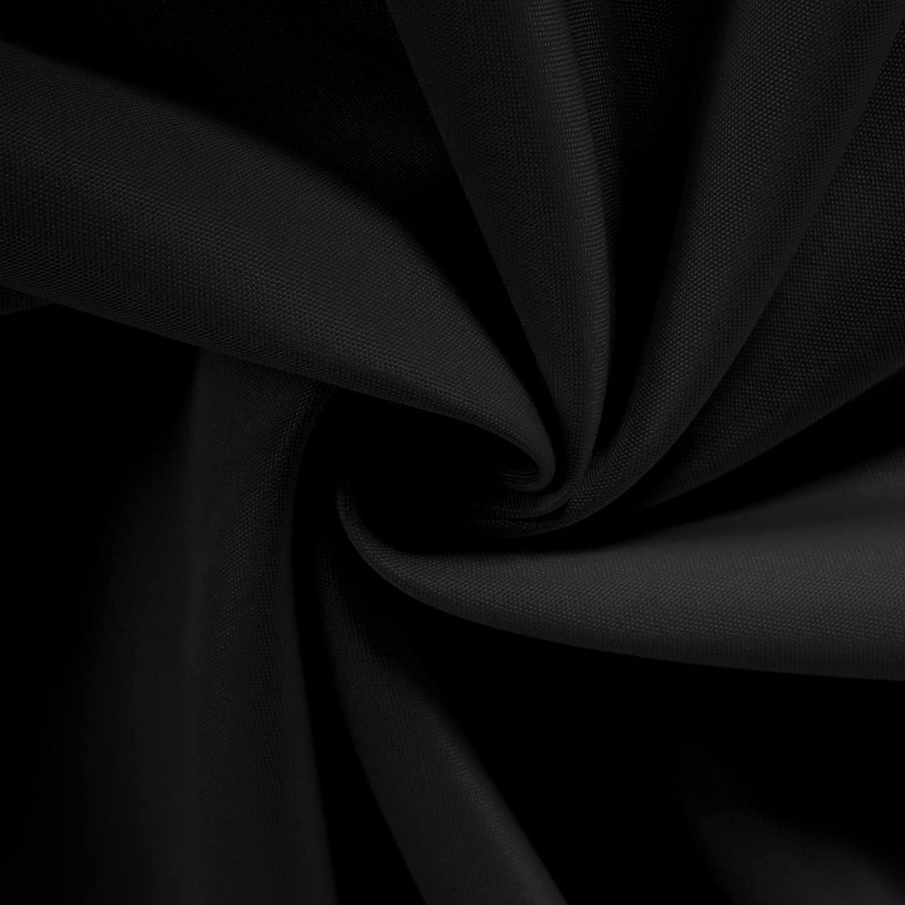130GSM Rectangle Polyester Tablecloth - Black