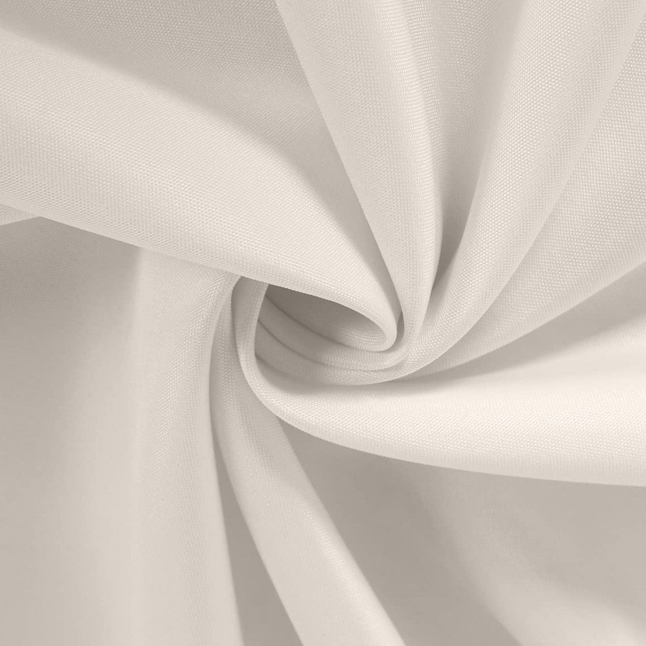 130GSM Rectangle Polyester Tablecloth - Ivory