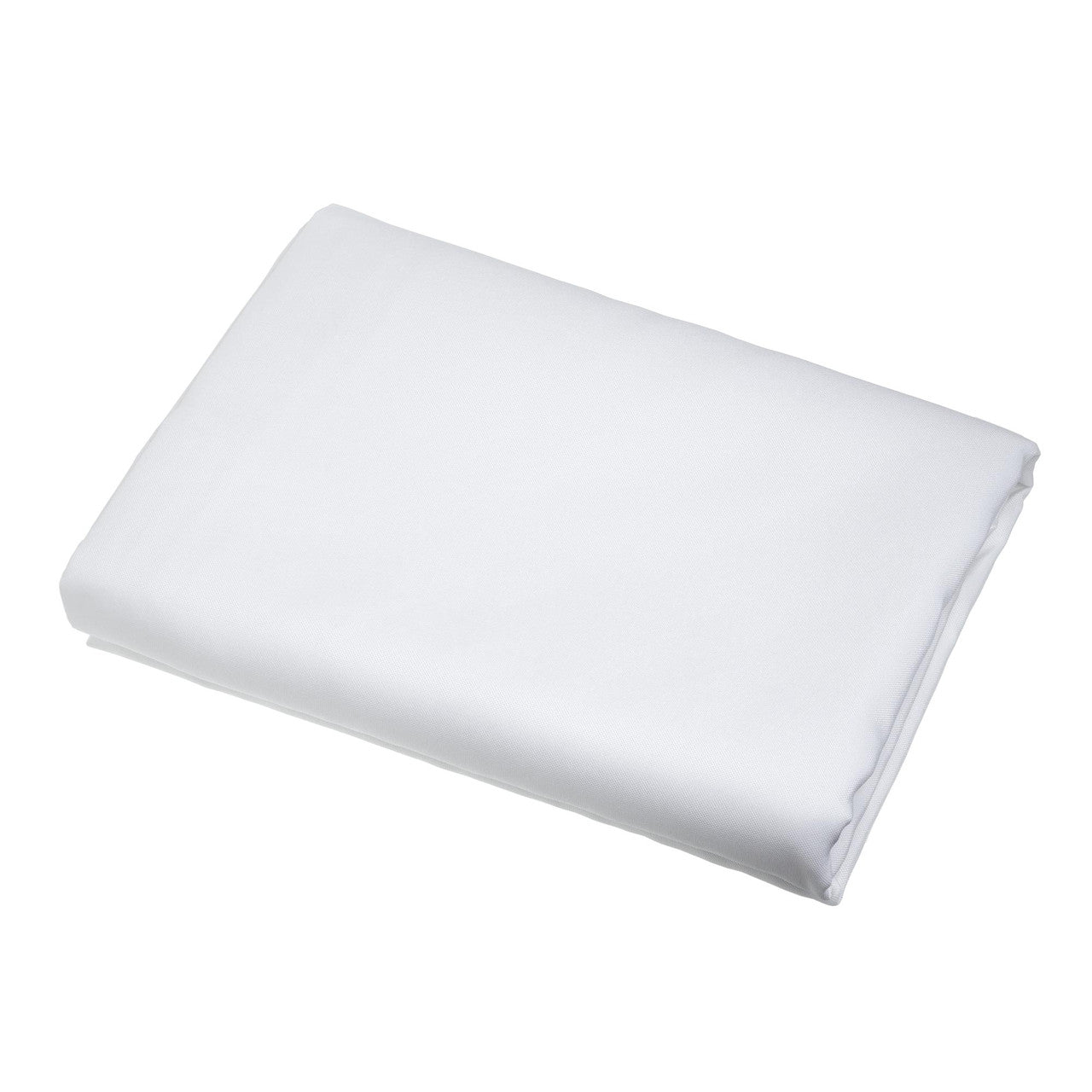 130GSM Round Polyester Tablecloth - White
