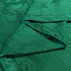 200GSM 90" Square Damask Polyester Tablecloth - Green