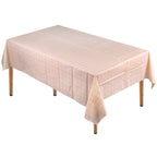Checkered Tablecloth (137x180cm) - Coffee