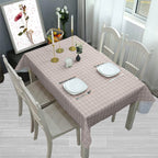 Checkered Tablecloth (137x180cm) - Light Grey