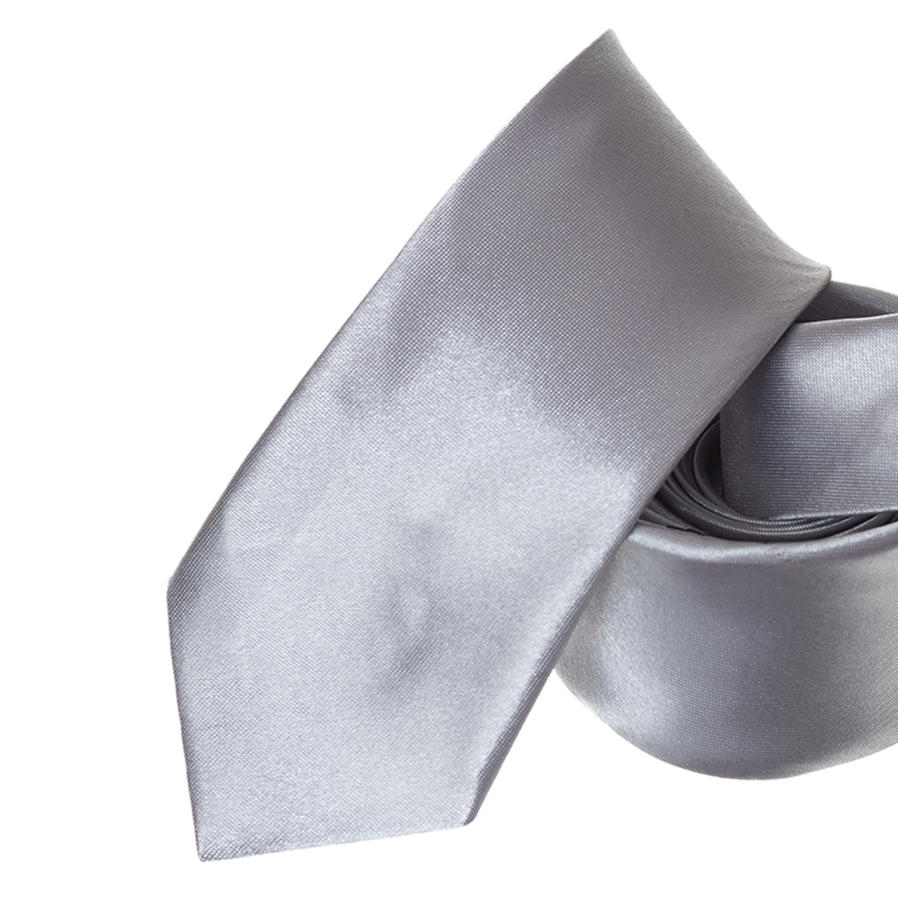 Silver Neck Tie