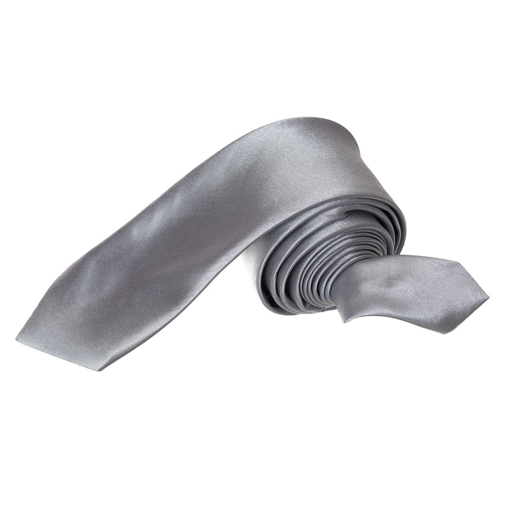 Silver Neck Tie