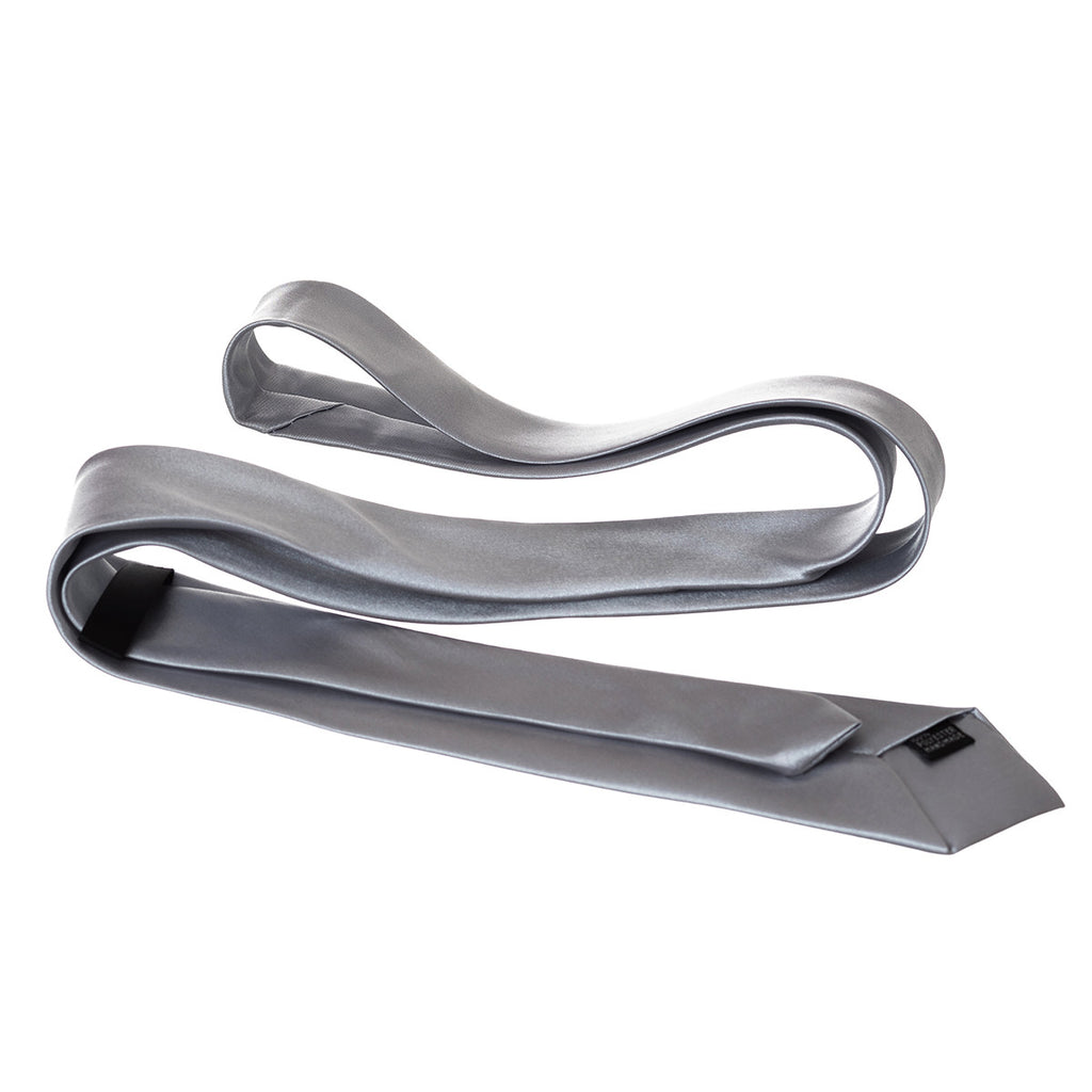 Silver Neck Tie