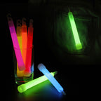 6" Premium Neon Glow Sticks (Pack of 25) - Mixed Colours