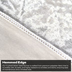 Velvet Table Runner - Champagne