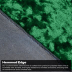 Velvet Table Runner - Emerald Green